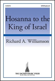 Hosanna to the King of Israel SATB choral sheet music cover Thumbnail